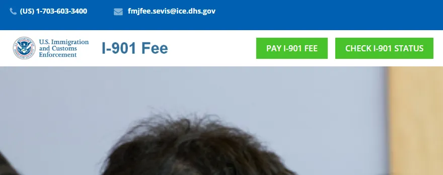 SEVIS Fee 납부하기 2